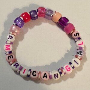 Handmade Harry Styles 'American Girls' Beaded Bracelet